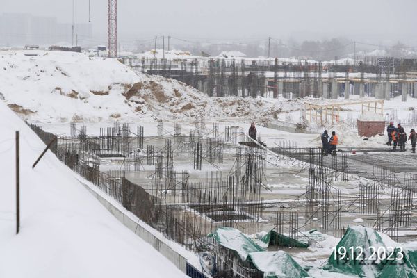 Ход строительства ЖК «Деснаречье» за Декабрь 2023 г., фото №4