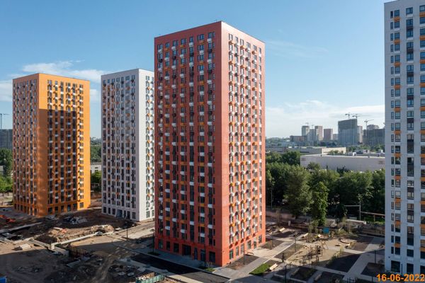 Ход строительства ЖК «Волжский парк» за Июнь 2022 г., фото №4