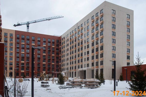 Ход строительства ЖК «Середневский лес» за Декабрь 2024 г., фото №2
