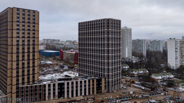 Ход строительства ЖК «Парксайд» за Ноябрь 2024 г., фото №3