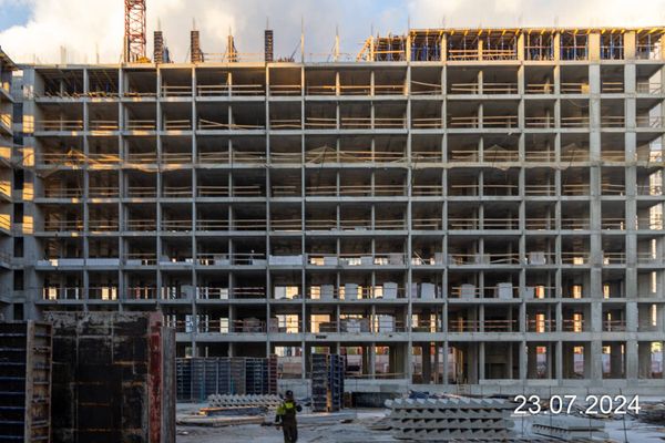 Ход строительства ЖК «Деснаречье» за Июль 2024 г., фото №3
