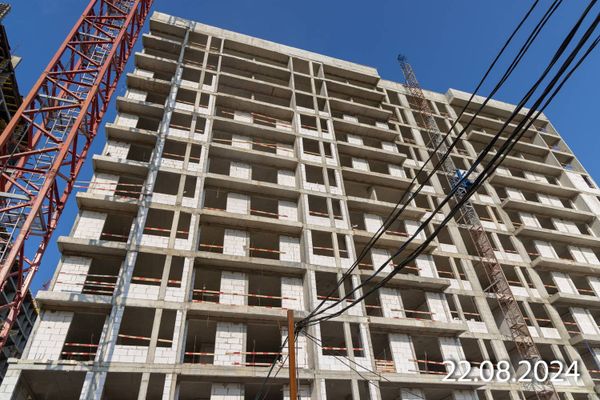 Ход строительства ЖК «Деснаречье» за Август 2024 г., фото №4