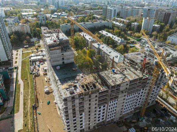 Ход строительства ЖК «Семеновский парк 2» за Октябрь 2024 г., фото №5