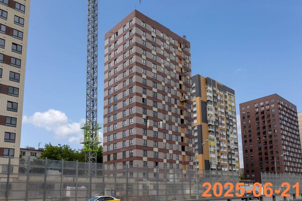 Ход строительства ЖК «Юнино» за Июнь 2025 г., фото №4