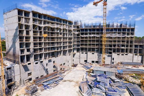 Ход строительства ЖК «Центральный» за Июль 2023 г., фото №4