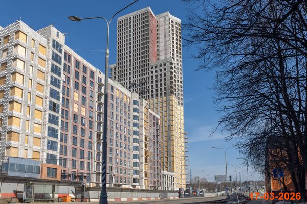Ход строительства ЖК «Москворечье» за Март 2026 г., фото №4