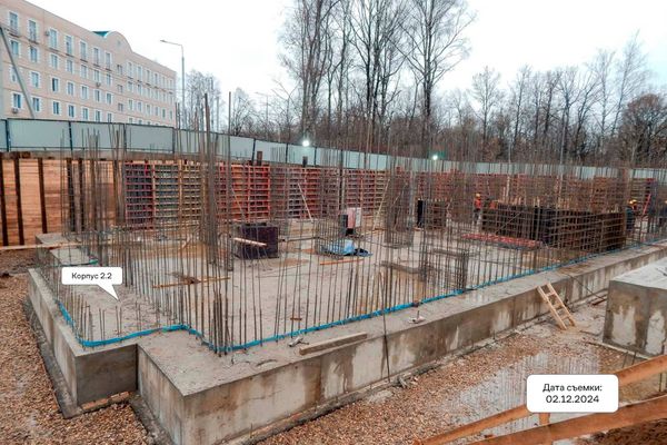 Ход строительства ЖК «Ольховый Квартал» за Декабрь 2024 г., фото №2