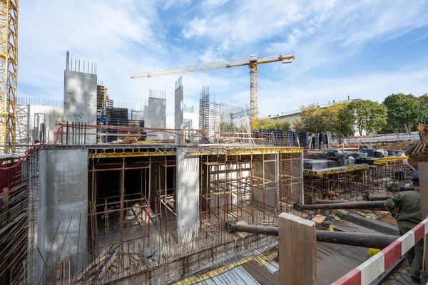 Ход строительства ЖК «ЭвоПарк Сокольники» за Октябрь 2024 г., фото №3