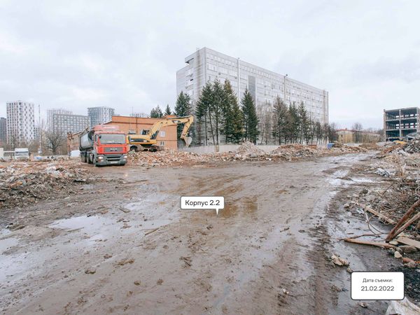 Ход строительства ЖК «Верейская 41» за Февраль 2022 г., фото №5