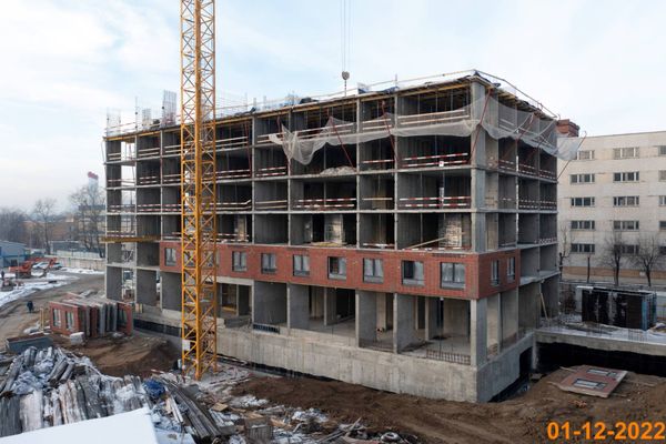 Ход строительства ЖК «Перовское 2» за Декабрь 2022 г., фото №5