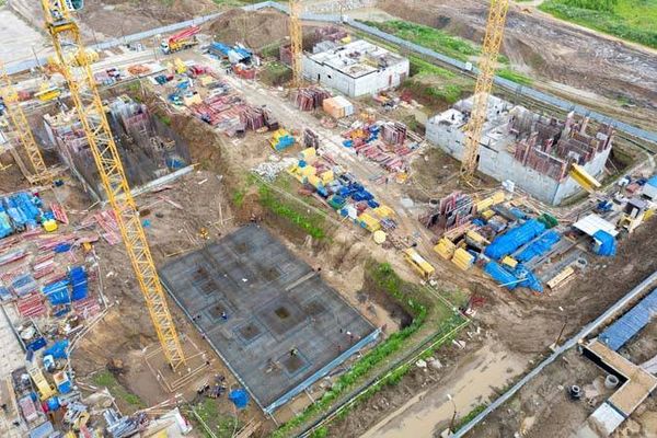 Ход строительства ЖК «Холланд парк» за Июль 2020 г., фото №2