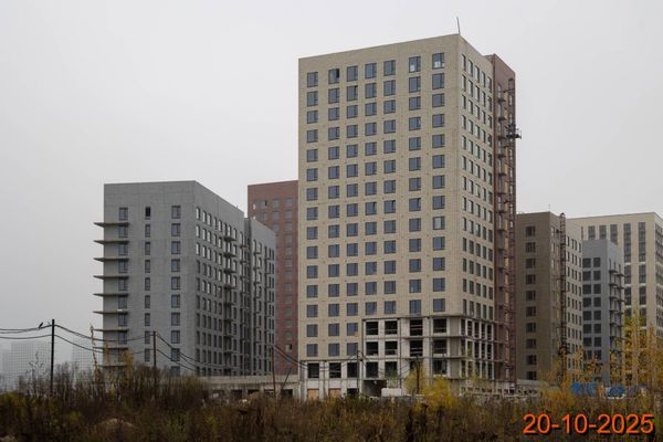 Ход строительства ЖК «Никольские луга» за Октябрь 2025 г., фото №4