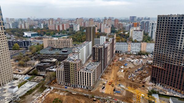 Ход строительства ЖК «Дмитровское небо» за Октябрь 2024 г., фото №3