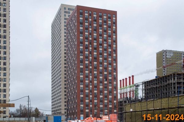 Ход строительства ЖК «Кавказский бульвар 51» за Ноябрь 2024 г., фото №3