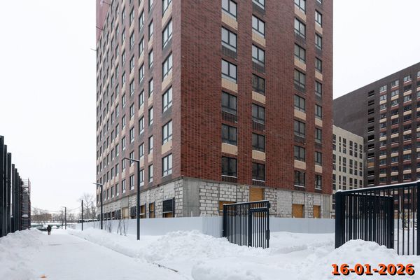 Ход строительства ЖК «Волжский парк» за Январь 2026 г., фото №4