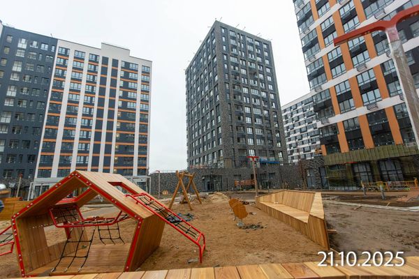 Ход строительства ЖК «Деснаречье» за Октябрь 2025 г., фото №2