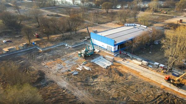 Ход строительства ЖК «Квартал на воде» за Апрель 2023 г., фото №2