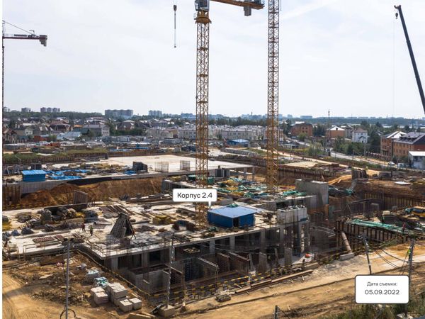 Ход строительства ЖК «Тропарево Парк» за Сентябрь 2022 г., фото №5