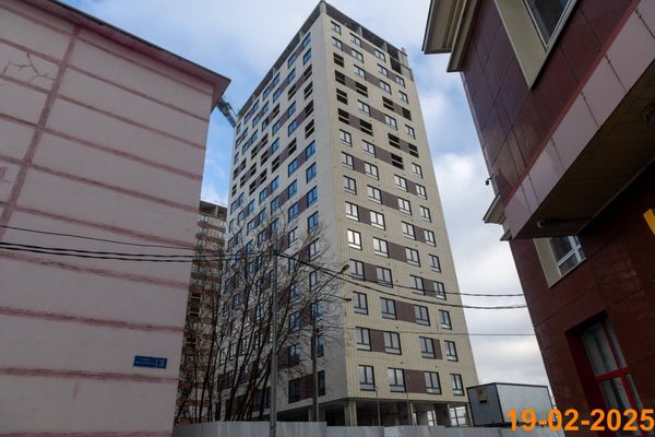 Ход строительства ЖК «Юнино» за Февраль 2025 г., фото №4