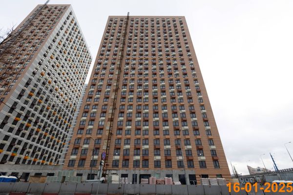 Ход строительства ЖК «Амурский парк» за Январь 2025 г., фото №4