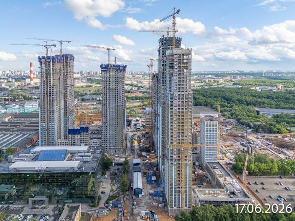 Ход строительства ЖК «Сет» за Июнь 2026 г., фото №4