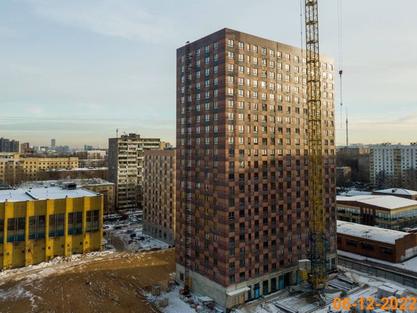 Ход строительства ЖК «Большая Академическая 85» за Декабрь 2022 г., фото №4