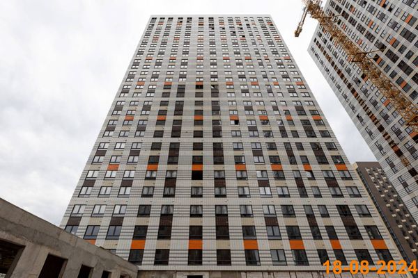 Ход строительства ЖК «Амурский парк» за Август 2024 г., фото №3