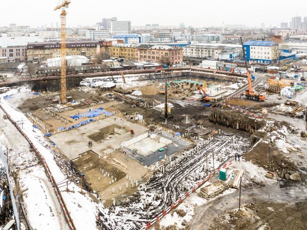 Ход строительства ЖК «Левел Южнопортовая» за Январь 2023 г., фото №2