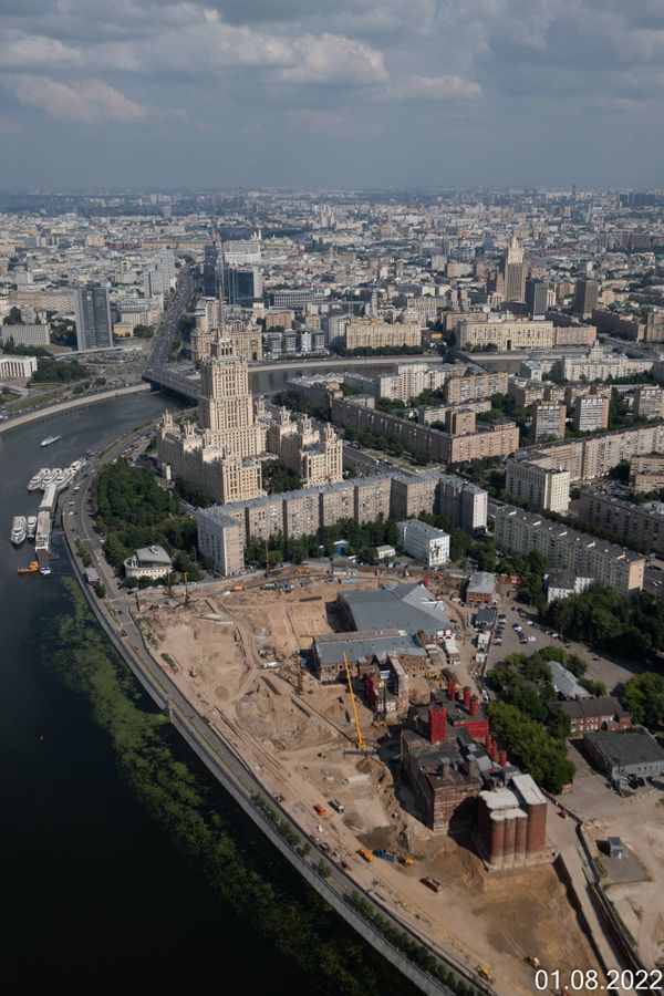 Ход строительства ЖК «Бадаевский» за Август 2022 г., фото №4
