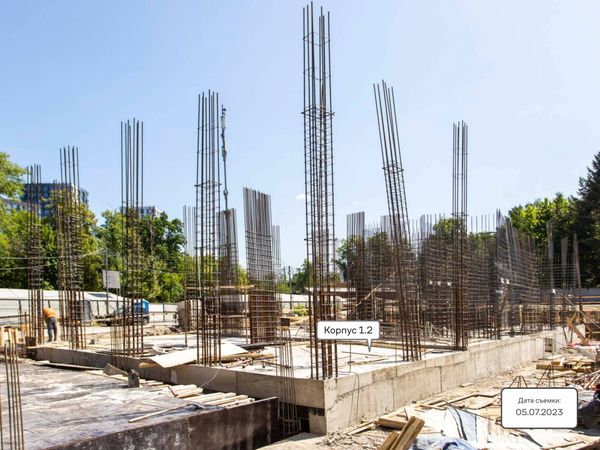 Ход строительства ЖК «Верейская 41» за Июль 2023 г., фото №4