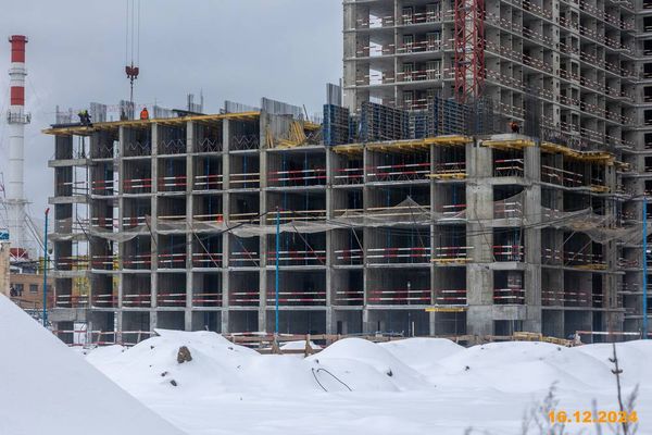 Ход строительства ЖК «Москворечье» за Декабрь 2024 г., фото №2