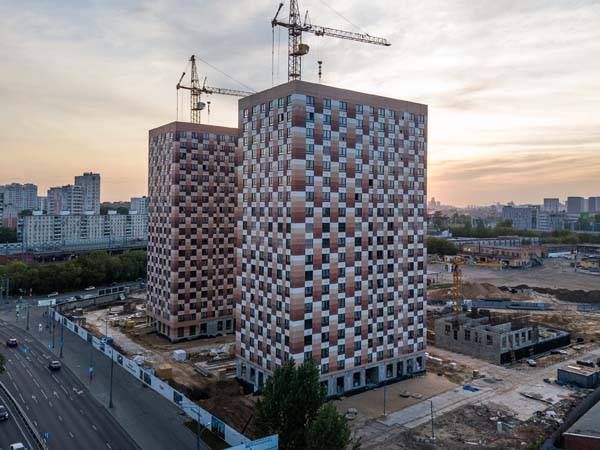 Ход строительства ЖК «Большая Академическая 85» за Май 2021 г., фото №4