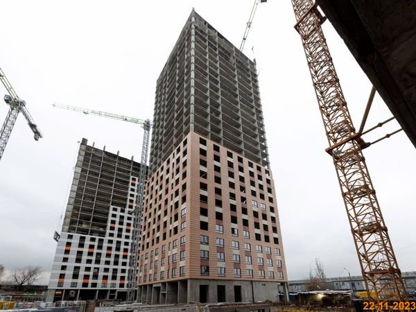 Ход строительства ЖК «Амурский парк» за Ноябрь 2023 г., фото №5