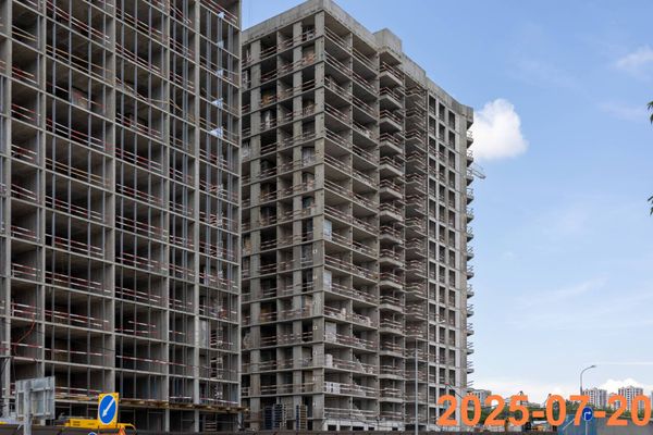 Ход строительства ЖК «Москворечье» за Июль 2025 г., фото №2