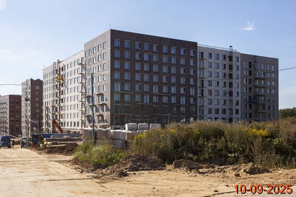 Ход строительства ЖК «Середневский лес» за Сентябрь 2025 г., фото №2