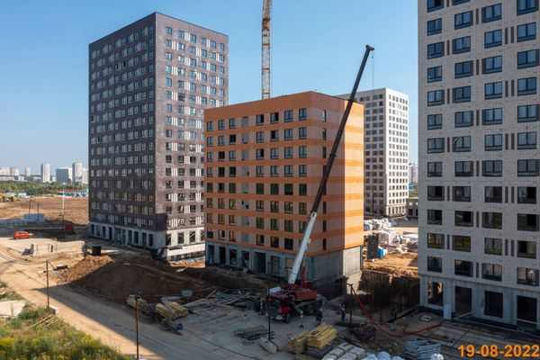 Ход строительства ЖК «Никольские луга» за Август 2022 г., фото №2