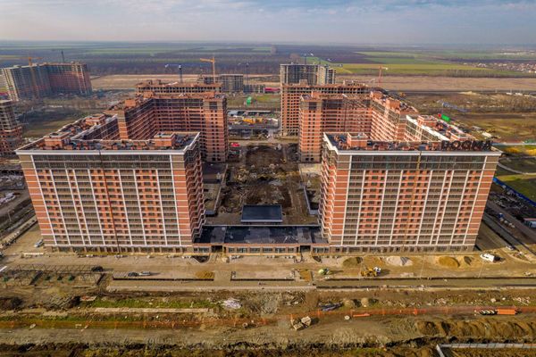 Ход строительства ЖК «Самолёт» за Январь 2022 г., фото №3