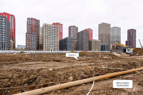 Ход строительства ЖК «Квартал Домашний» за Май 2024 г., фото №3