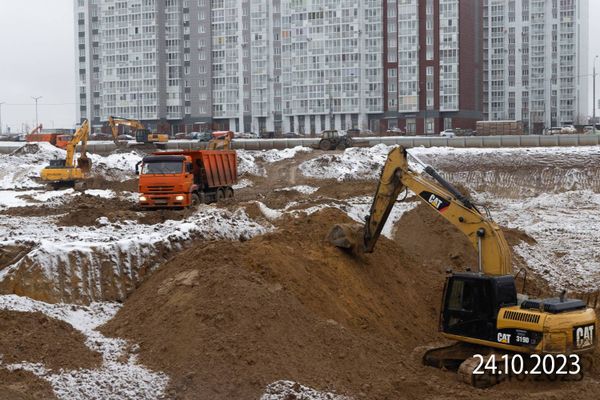 Ход строительства ЖК «Деснаречье» за Октябрь 2023 г., фото №5