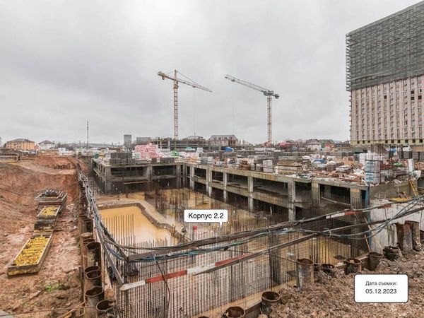 Ход строительства ЖК «Тропарево Парк» за Декабрь 2023 г., фото №5