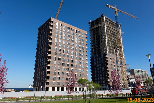 Ход строительства ЖК «Холланд парк» за Май 2023 г., фото №4