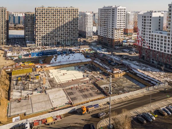 Ход строительства ЖК «Ривер Парк Коломенское» за Март 2024 г., фото №4