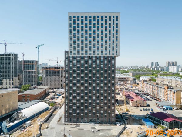 Ход строительства ЖК «Руставели 14» за Май 2023 г., фото №4