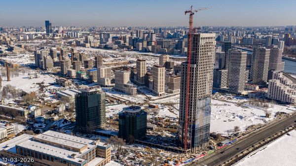 Ход строительства ЖК «МАРК» за Март 2026 г., фото №2