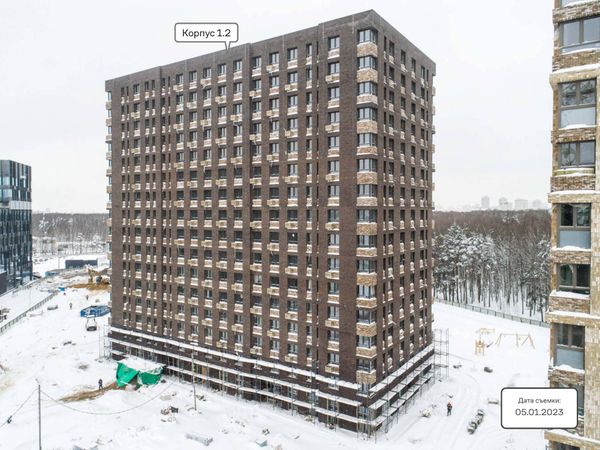 Ход строительства ЖК «Тропарево Парк» за Январь 2023 г., фото №5