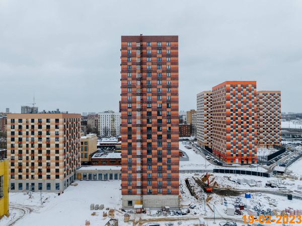 Ход строительства ЖК «Большая Академическая 85» за Февраль 2023 г., фото №5