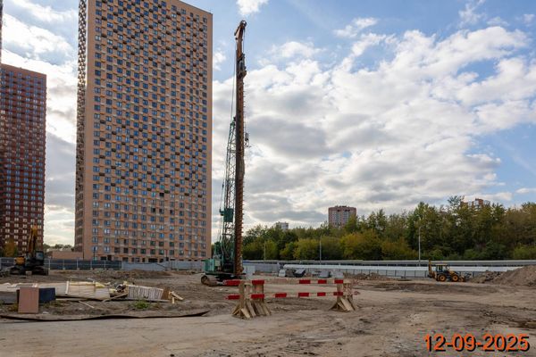 Ход строительства ЖК «Алтуфьевское 53» за Сентябрь 2025 г., фото №2