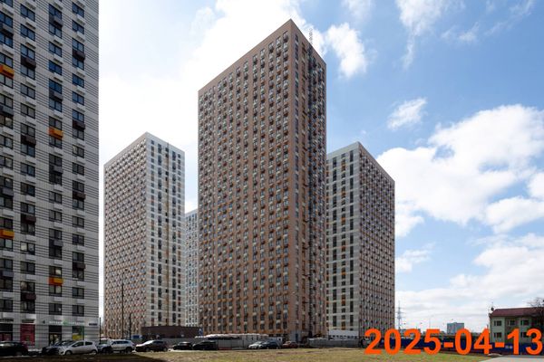 Ход строительства ЖК «Амурский парк» за Апрель 2025 г., фото №5