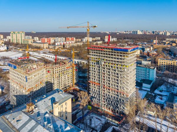 Ход строительства ЖК «Дом премиум-класса МИРА» за Март 2026 г., фото №2