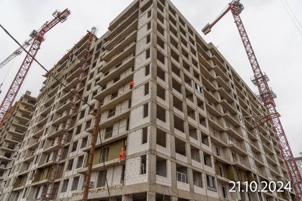 Ход строительства ЖК «Деснаречье» за Октябрь 2024 г., фото №2